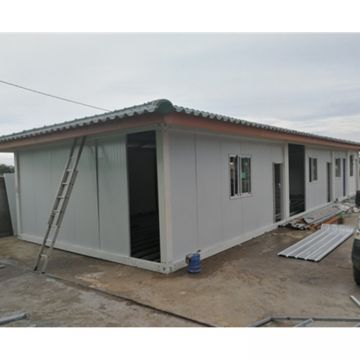 Maison mobile de conteneur d'expédition du projet laos